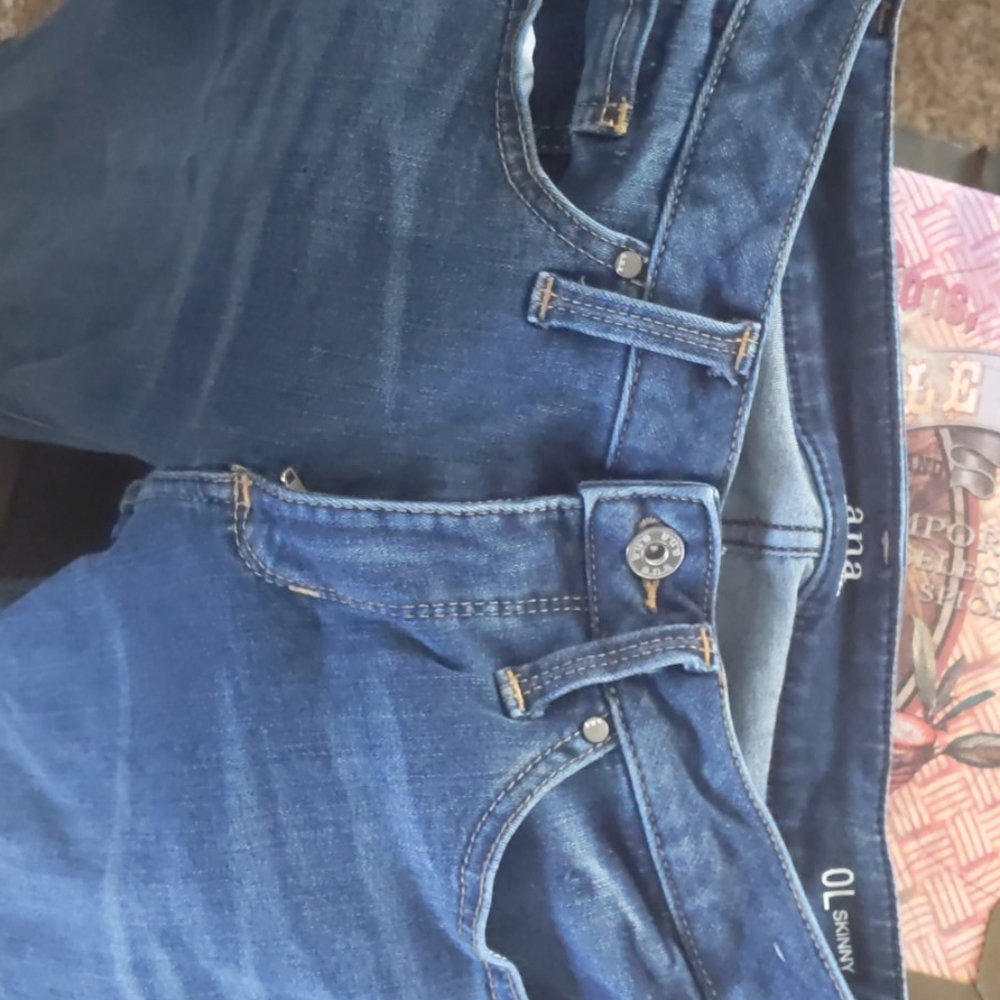 a.n.a. JCPenney brand stretch jeans sz 0 L